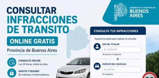 consultar infracciones de transito gratis online provincia de buenos aires